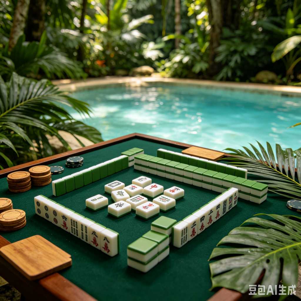 mahjong set with storage case